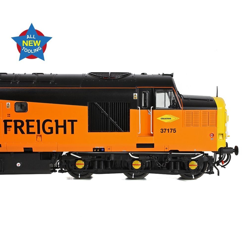 Bachmann Europe Plc Class 37 0 Centre Headcode 37175 Colas Rail
